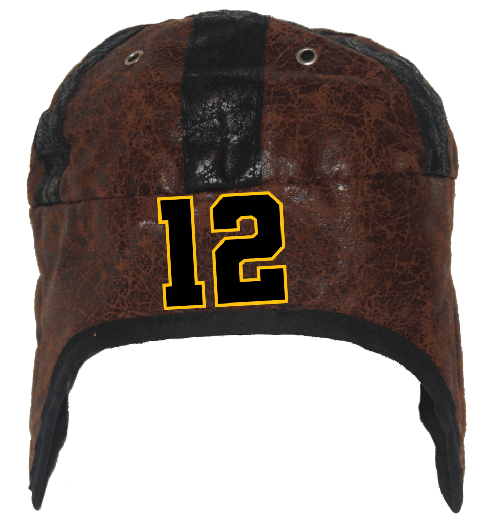 helmhat with sports number 12