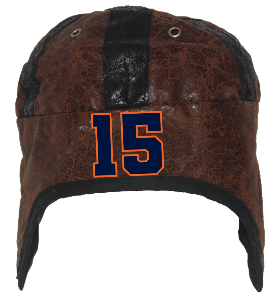 helmhat with sports number 15