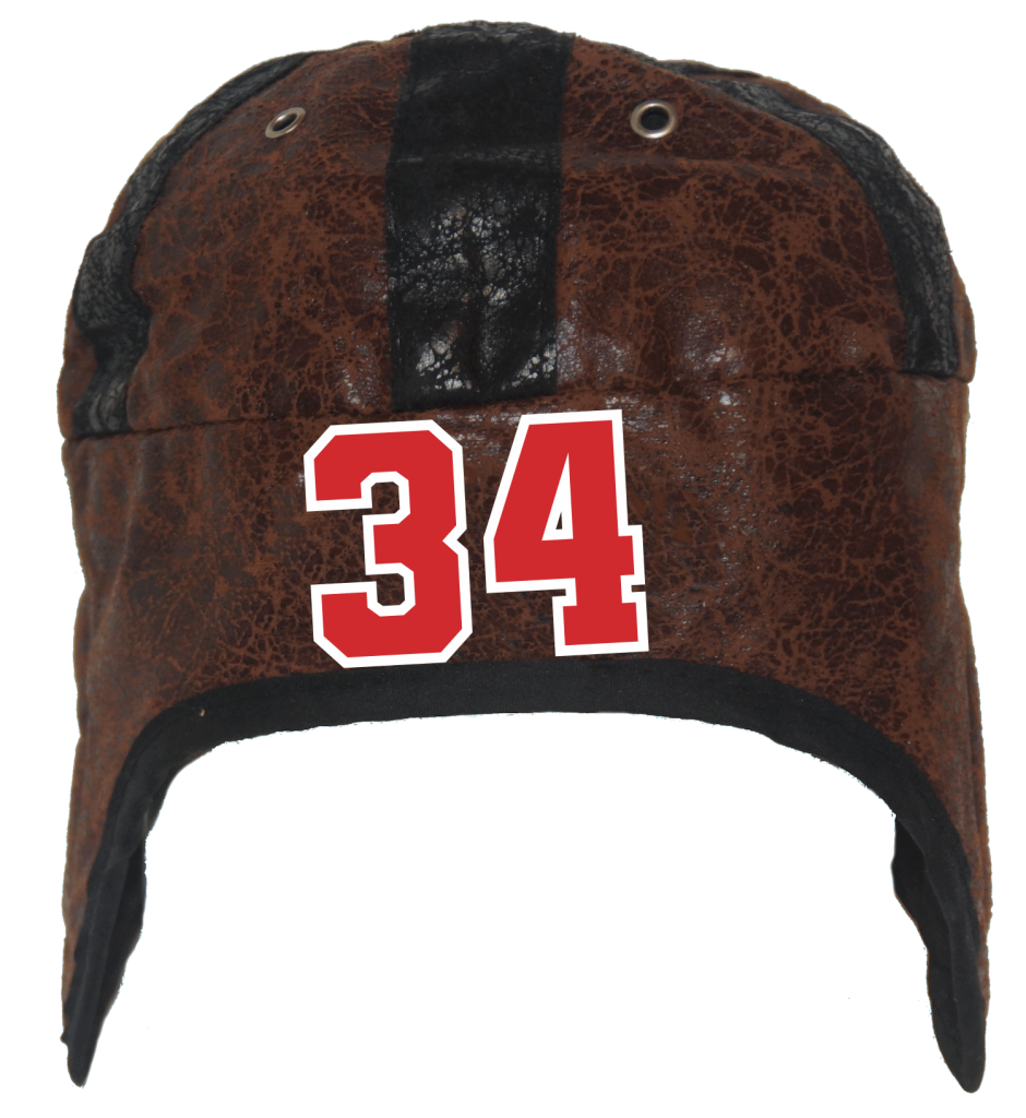 helmhat with sports number 34