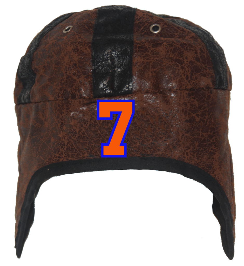 helmhat with sports number 7